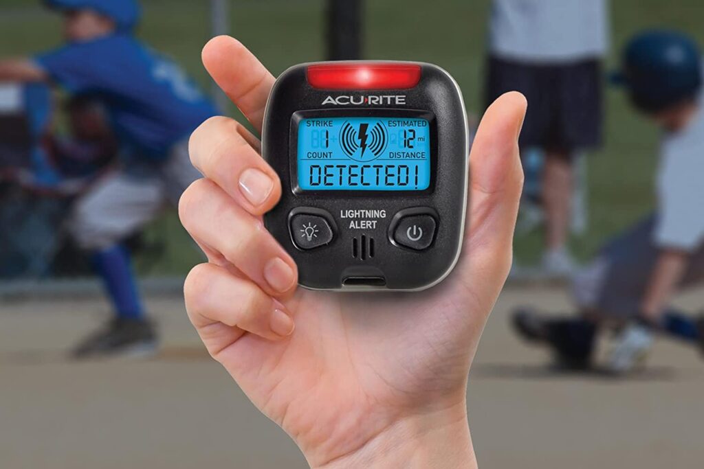 How Do Lightning Detectors Work? 2 acurite 02020 portable lightning detector