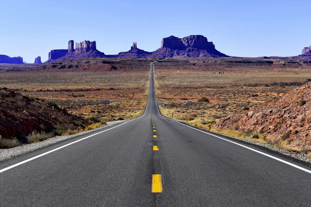 The Sunniest Cities in the US are Also Some of the Driest 5 desert southwest road