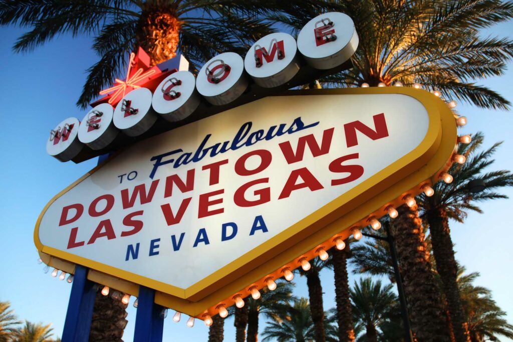 Top 10 Driest Cities in the US: The Southwest US Dominates 5 welcome to las vegas sign