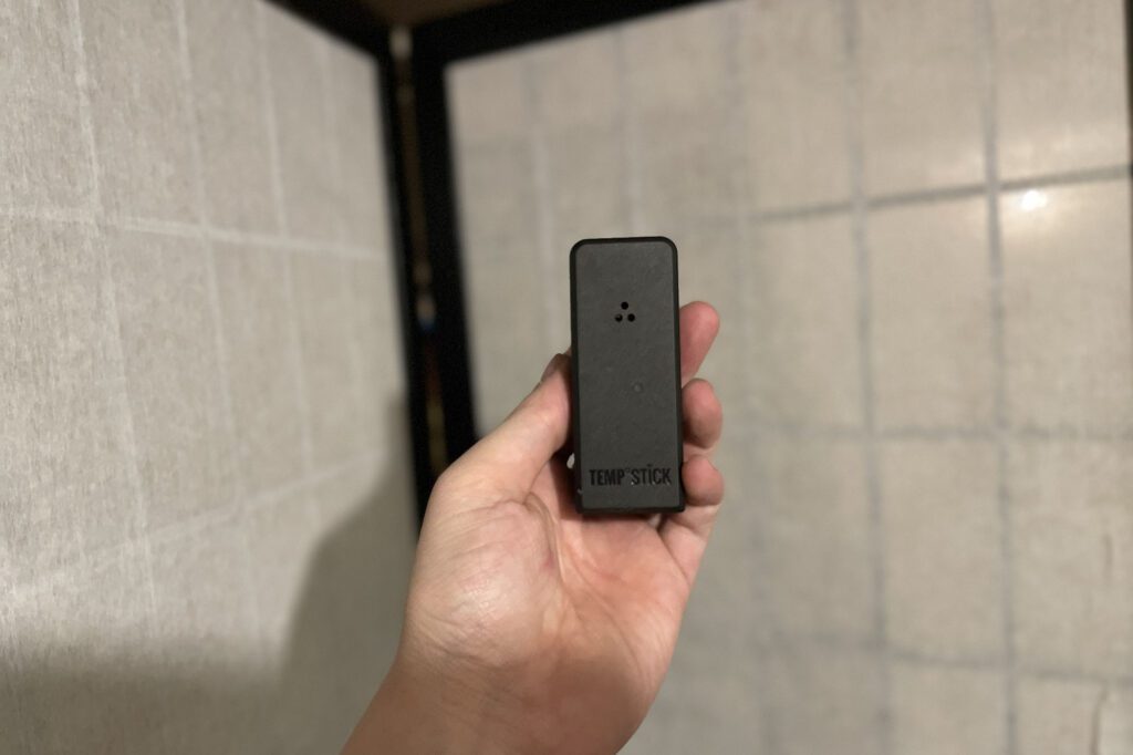 Temp Stick Review 2022: The Best Remote Temperature Sensor 6 Temp Stick Review - in hand size comparison